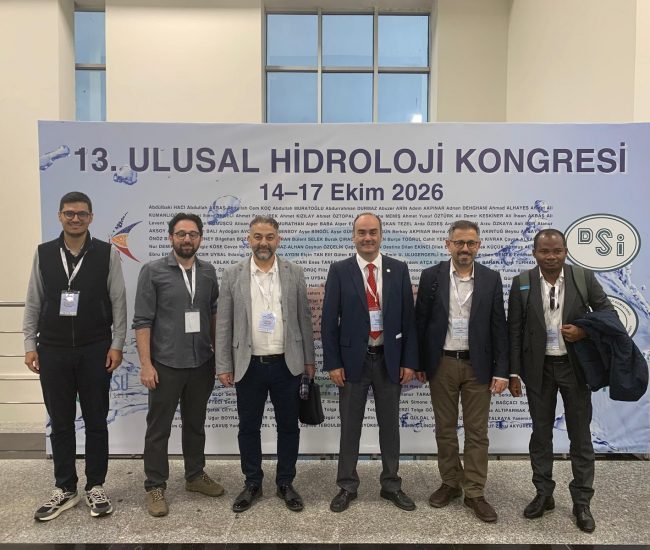 13. Ulusal Hidroloji Kongresine Katıldık (14-17 Ekim 2026 Gebze Teknik Üniversitesi)