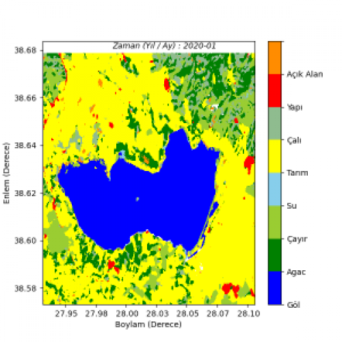 Dynamic World Land Use - Marmara Lake Land Cover Map